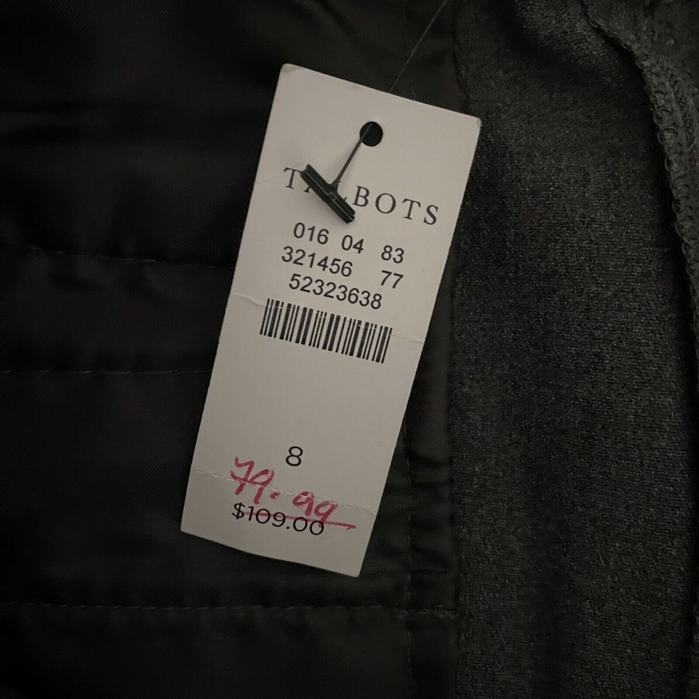 Talbots Barely Boot Dark Gray Bootcut Pants Size … - image 7